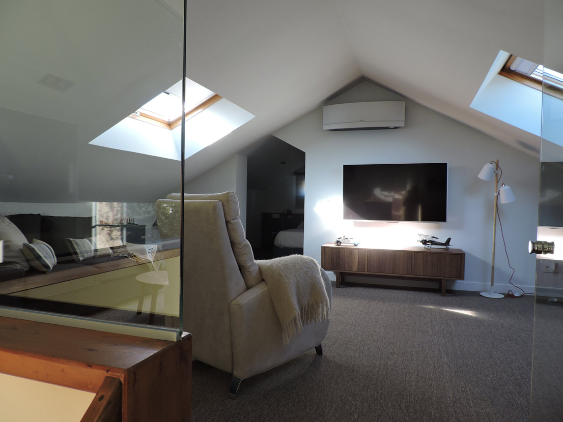 Reconvertir buhardilla en suite dormitorio